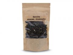 Herbata Sencha ananas-truskawka 50g - herbata zielona 